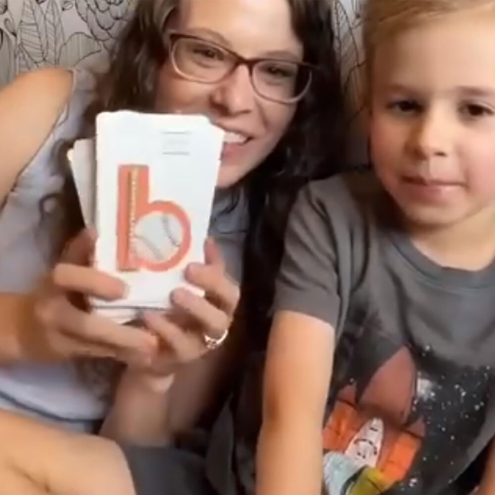 Lit Letters, Learn Letter Sounds up to 2X Faster, Lit Letters Flash Cards ET