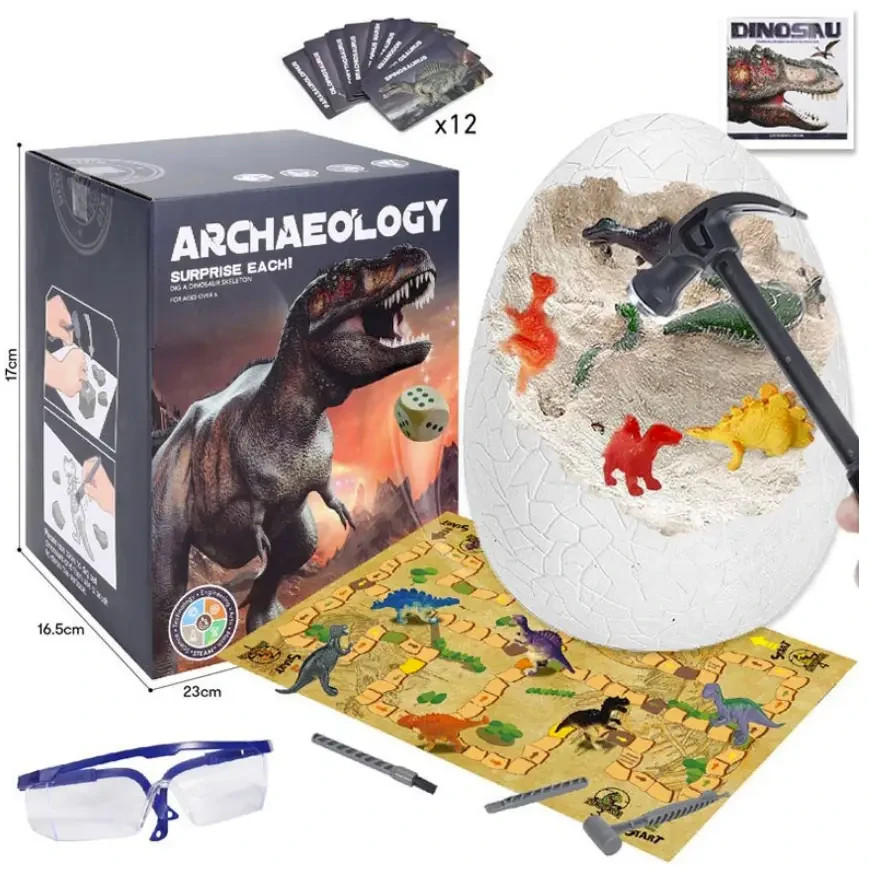 Fossil Dig Kit – Excavate 12 Prehistoric Fossils