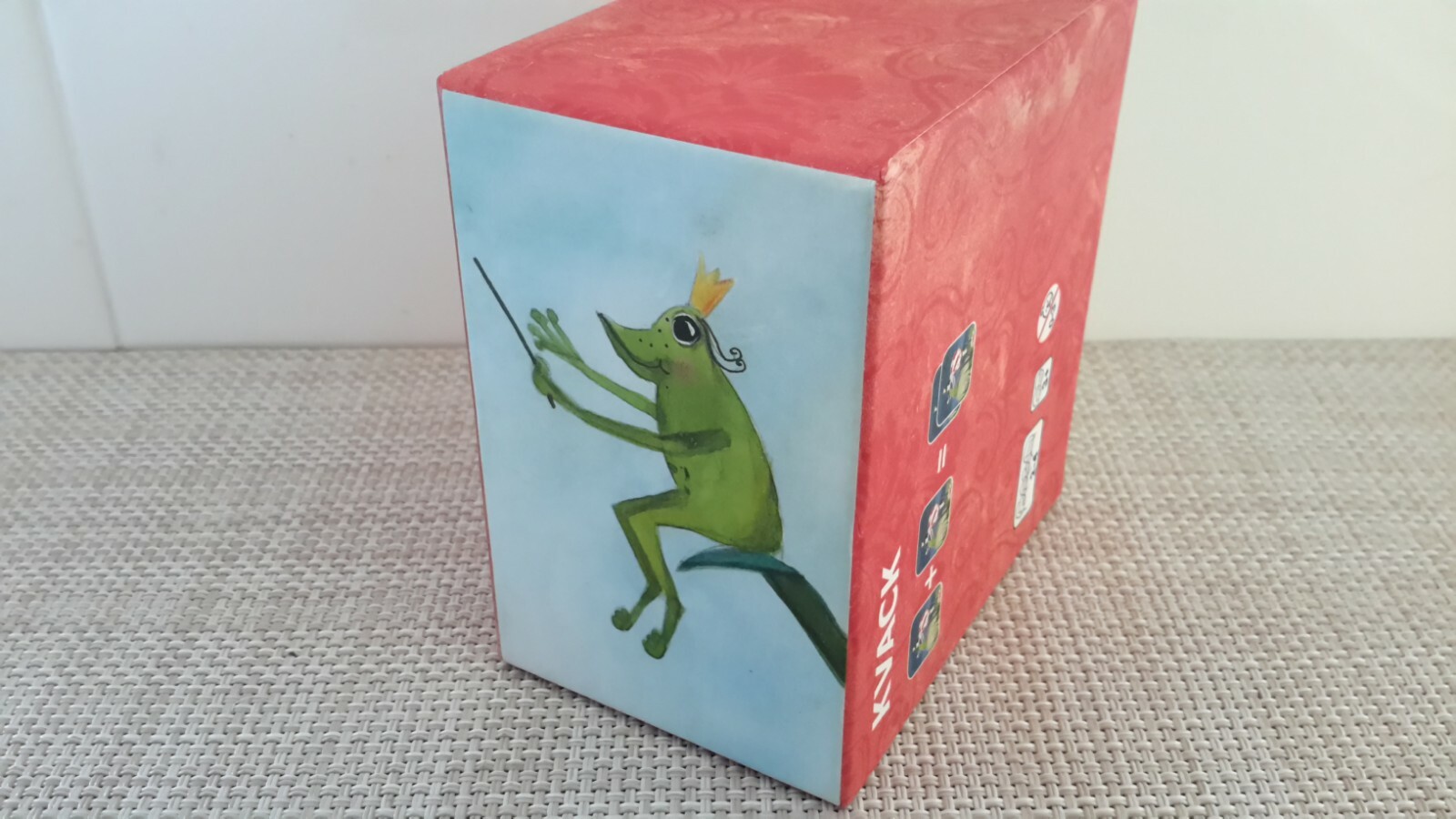 IKEA KVACK Memory Matching Card Game Frog Princess Wolf Fairy Tales Pre-owned
