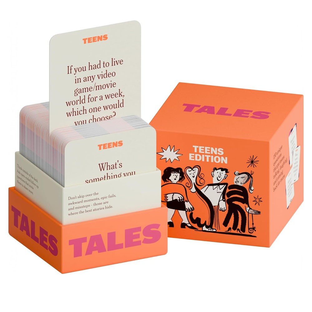 TALES Conversation Cards, Teens Edition, Fun Family Games for Teens,Game Nights