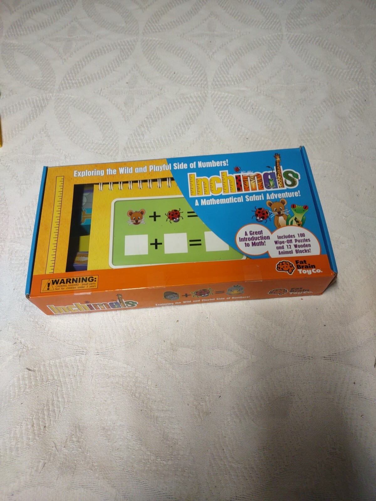Fat Brain Toys “INCHIMALS” A Mathematical Safari Adventure Learning Homeschool