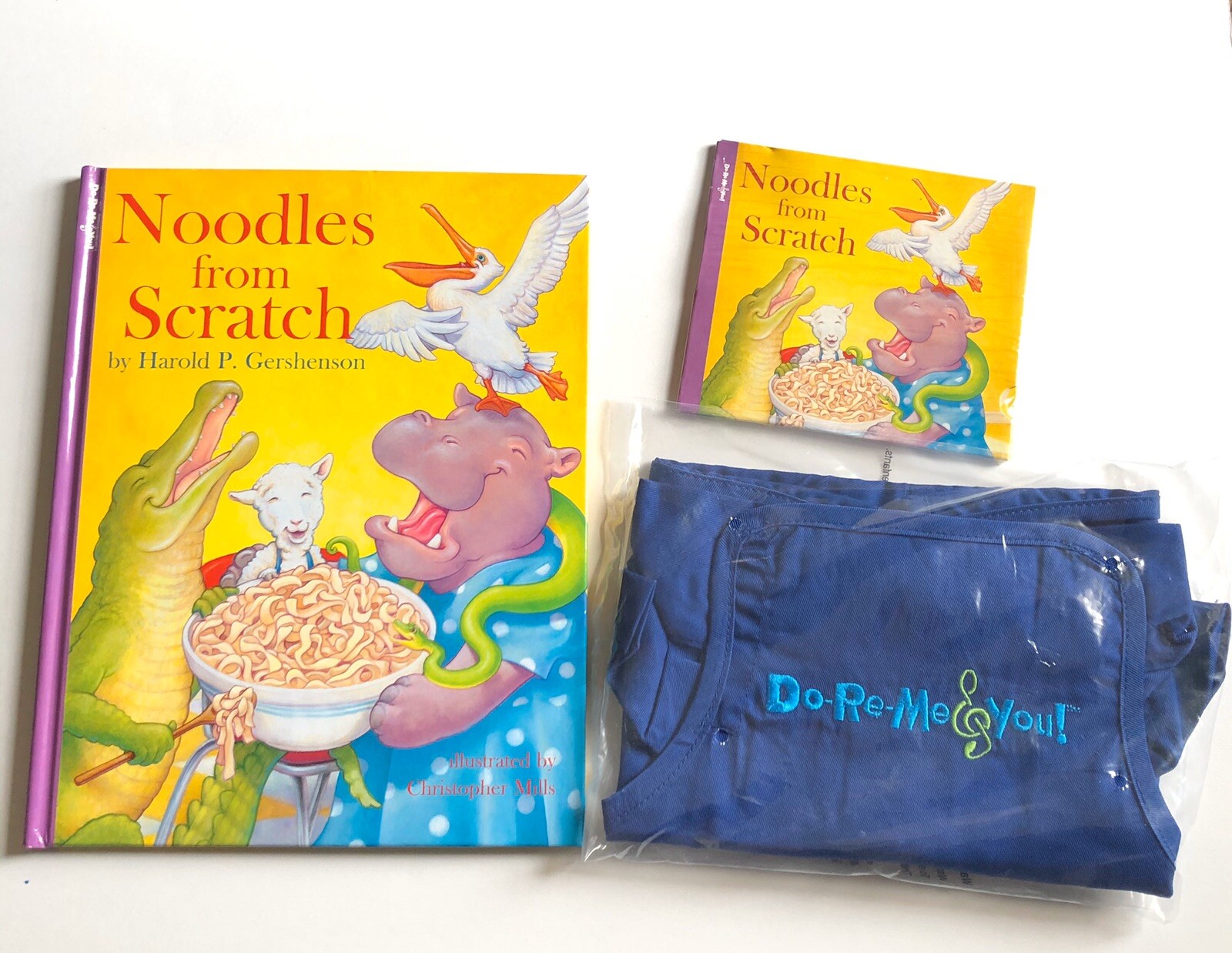 Noodles From Scratch Hardcover Book & Musical CD Set- Kindermusik Do-re-me & You