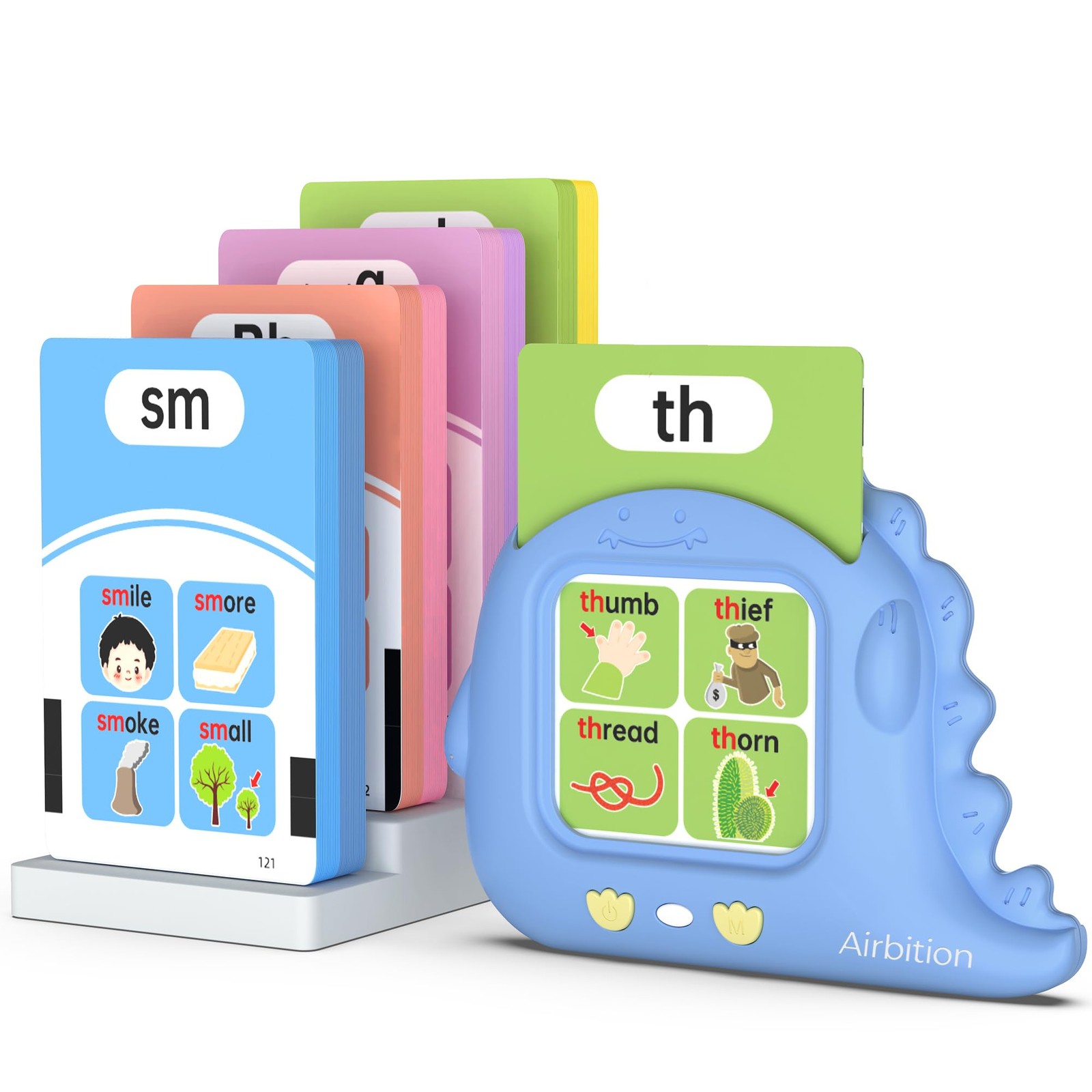 Phonics Flash Cards for Kids 3-8, Learn to Read Digraphs, CVC, Vowels, Homesc…