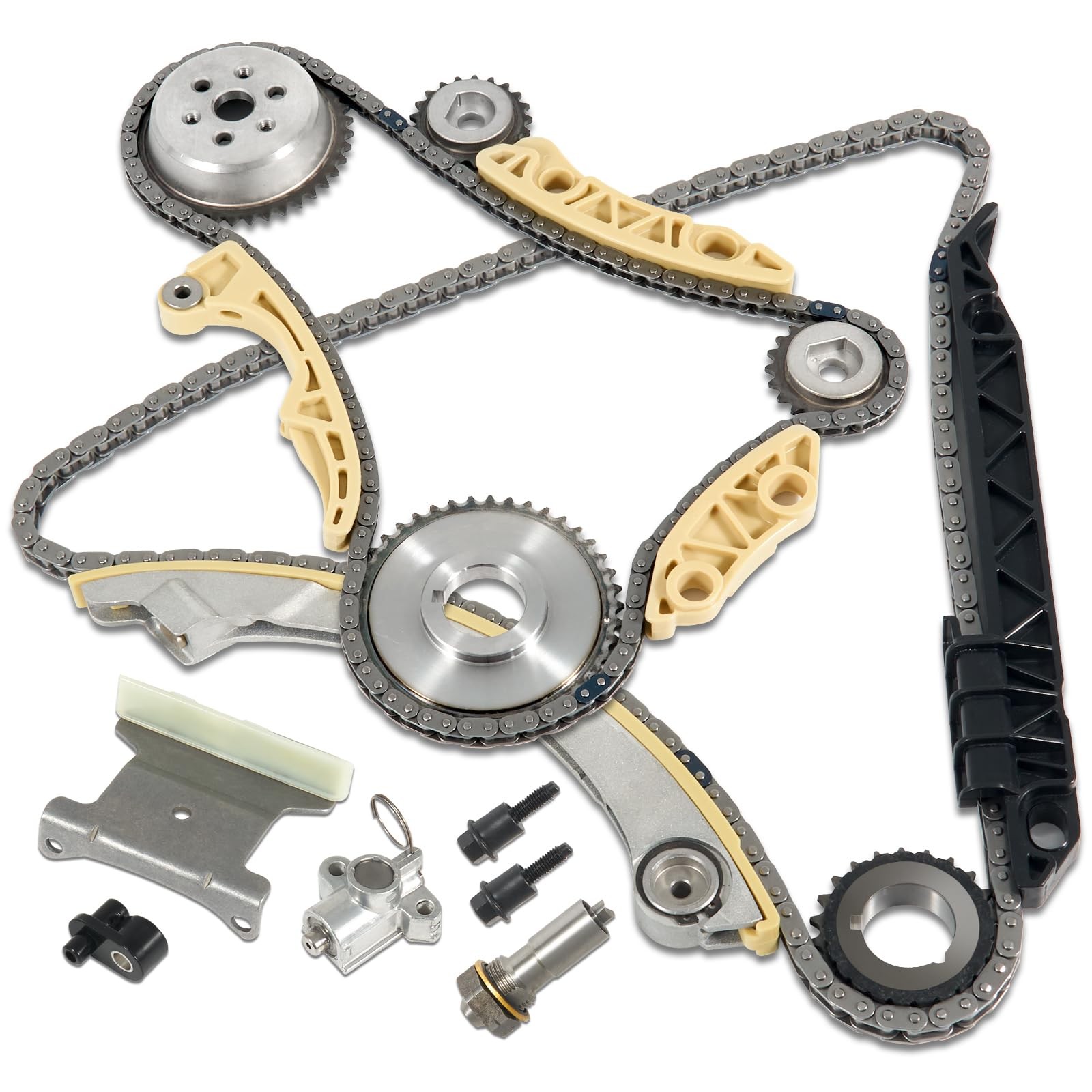 94201S Timing Chain Kit Tensioner Guide Rail Crank Sprocket Shaft 2.0L 2.2L 2.4L