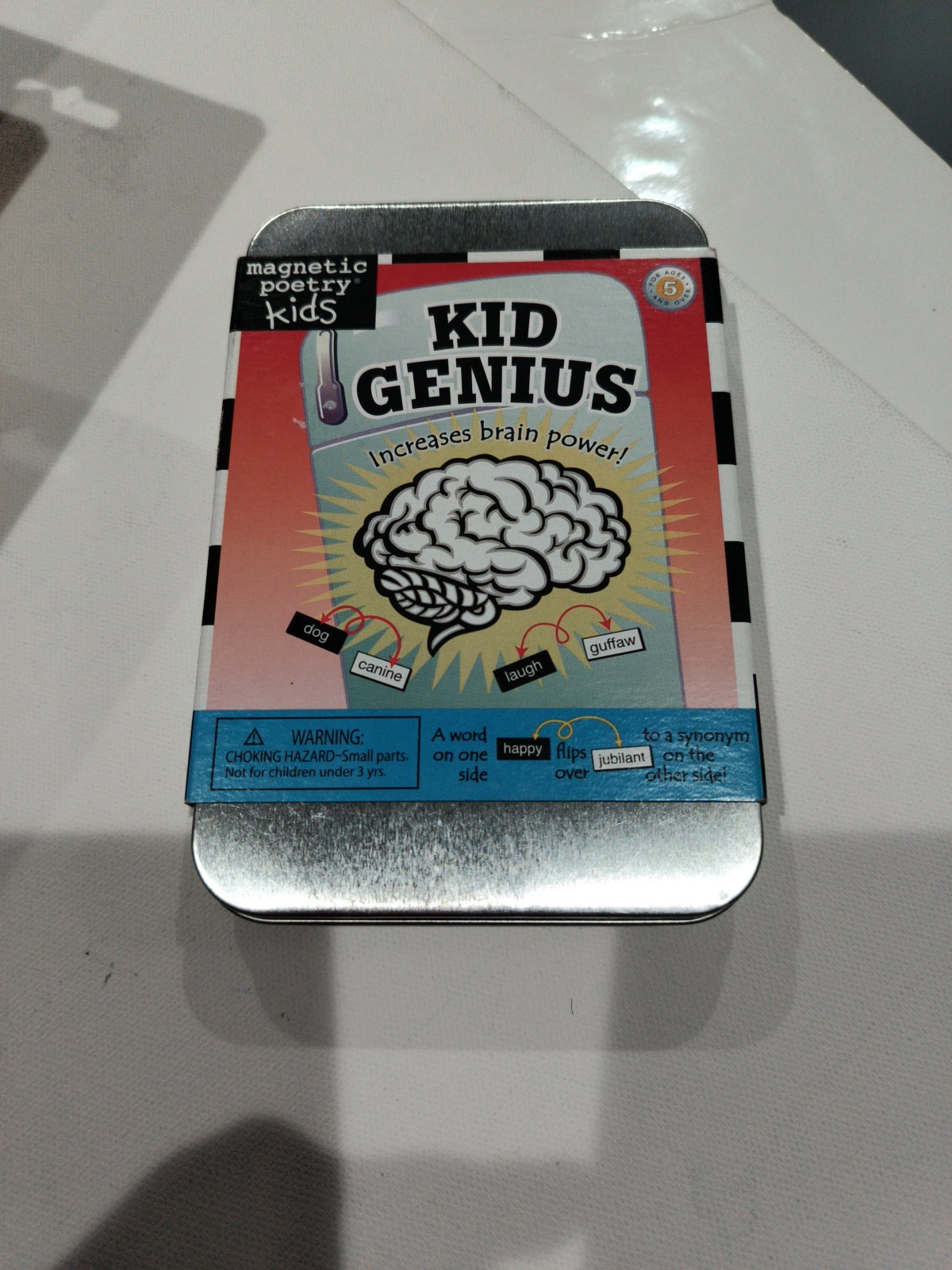 Magnetic Poetry Kids, KID GENIUS Words For Creative Fun Learning Toy Synonyms