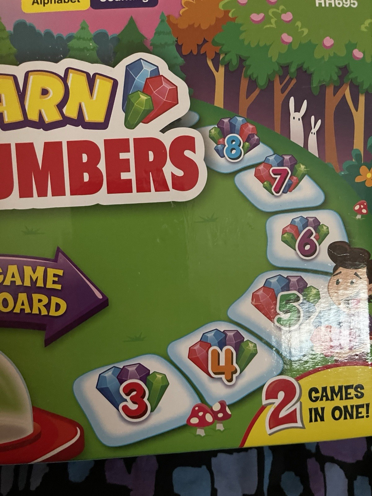 Lakeshore Pop & Learn Letters Numbers Game HH695 Learning Game NEW
