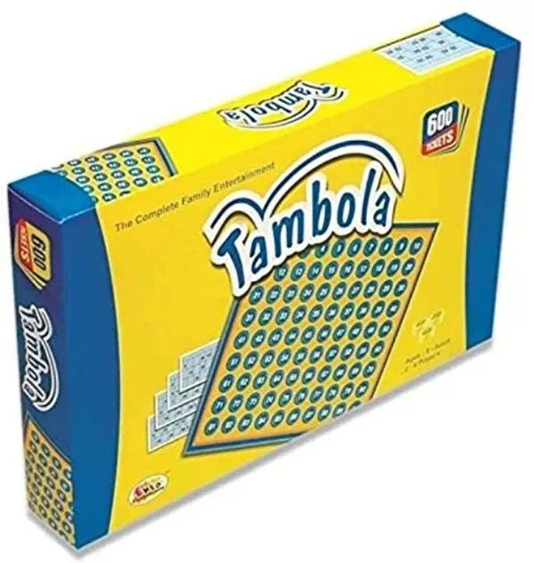 Tambola Housie Game – with 600 Tickets Inside Family Game Fun Time Indoor Game