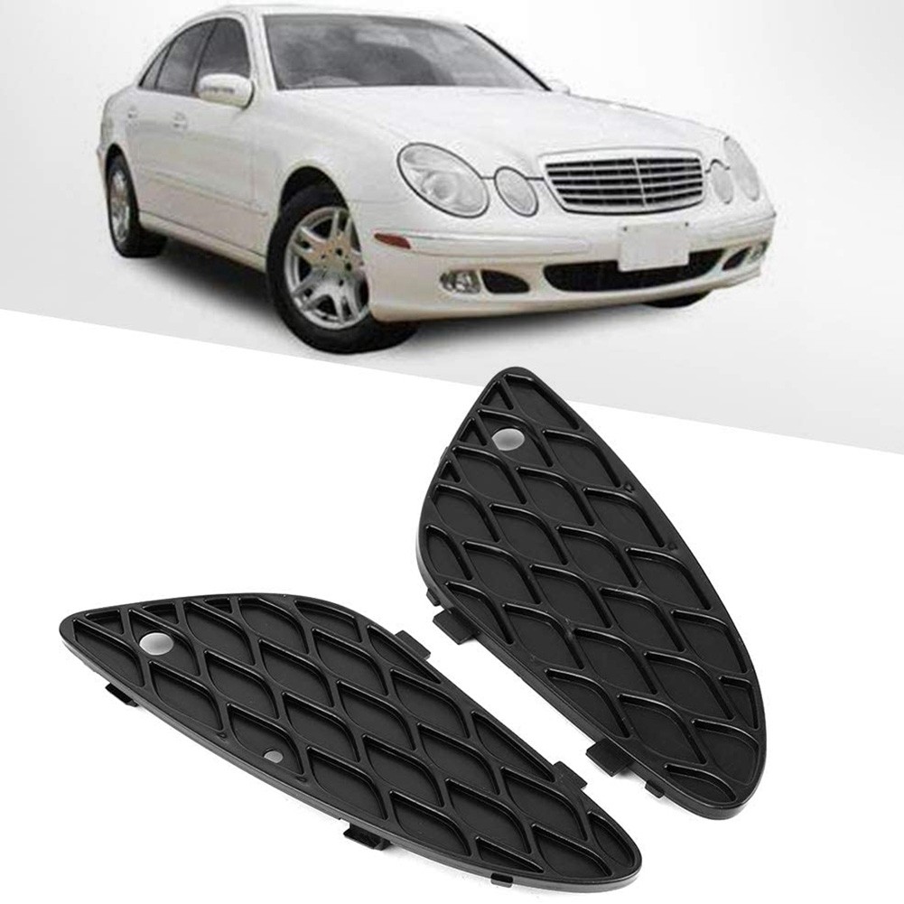 Front Left and Right Bumper Grille Insert Mesh Cover for E-Class W211 E3204550