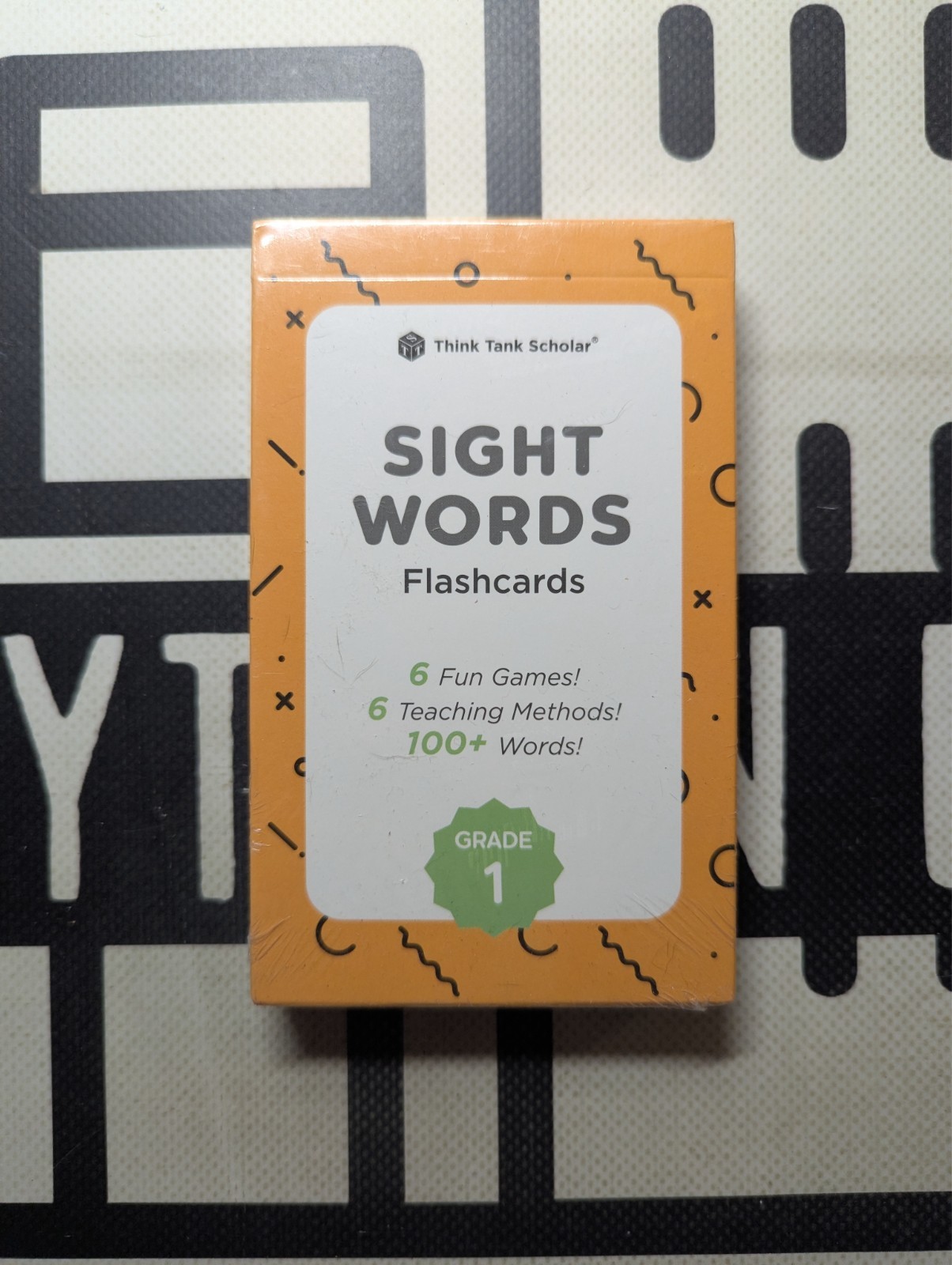 1st Grade Sight Words Flash Cards Think Tank Scholar 100+ Words, 6 Games New!