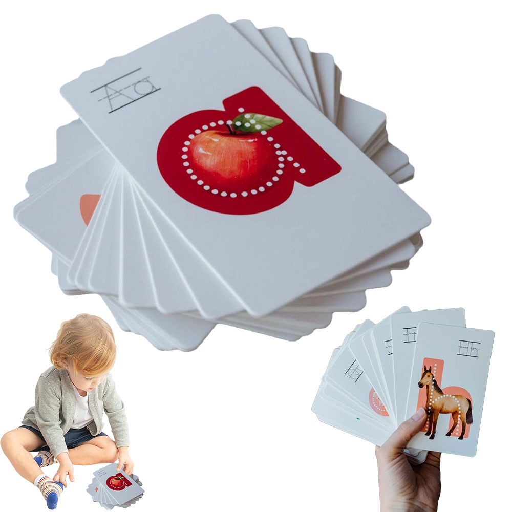 2025 Lit Letters, Learn Letter Sounds up to 2X Faster,Lit Letters Flash Cards OY