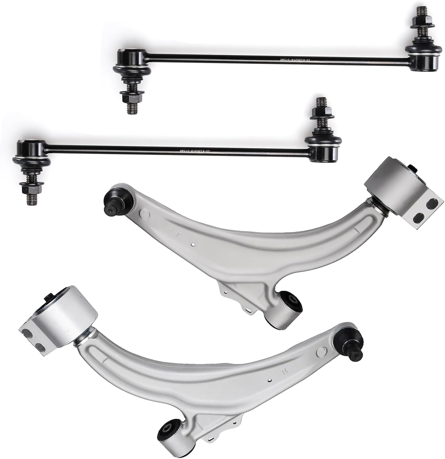 4pc Front Lower Control Arm Sway Bar Link Buick Verano Chevy