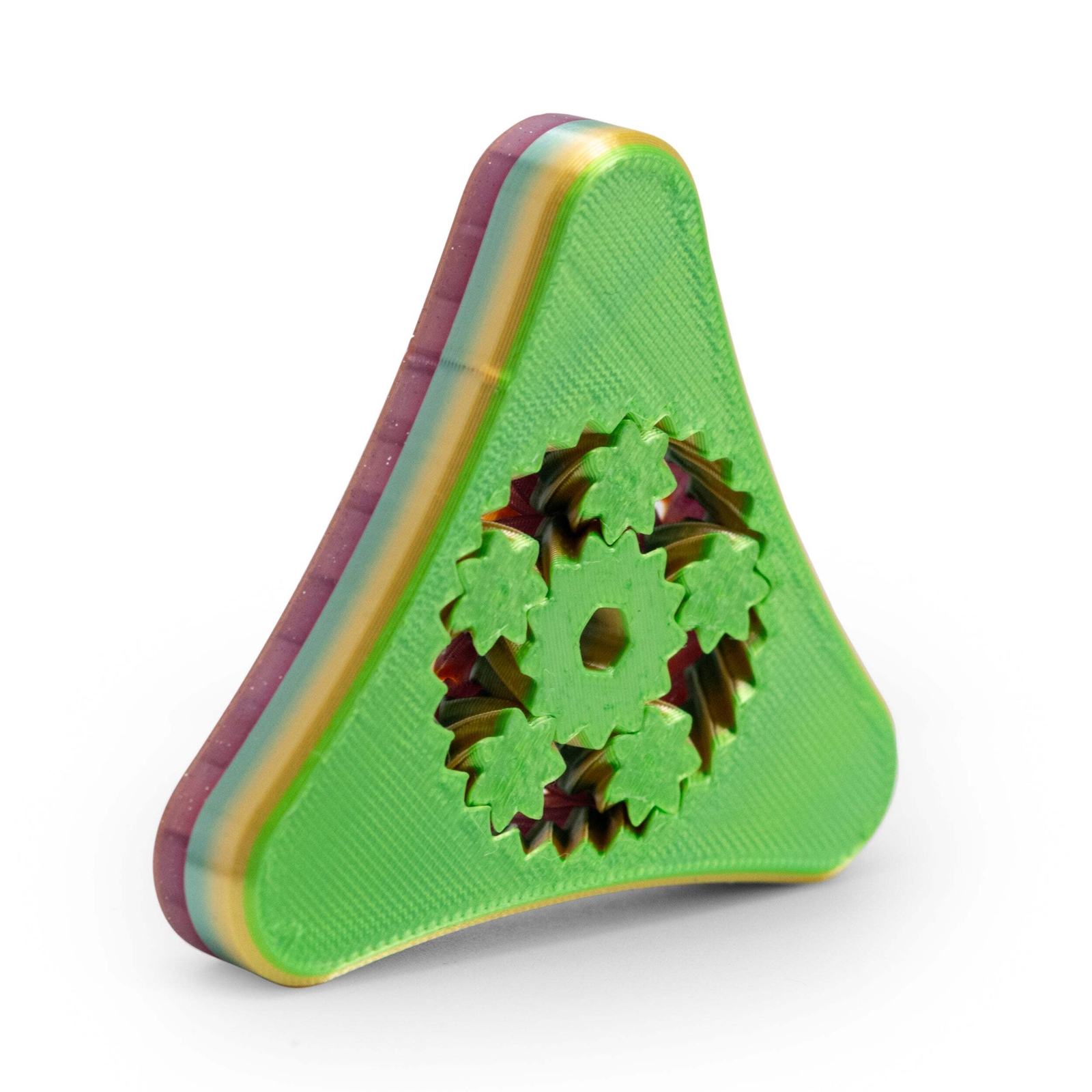 3D Printed Triangle Fidget | Mutliple Choices | Black Sheep Productions LLC