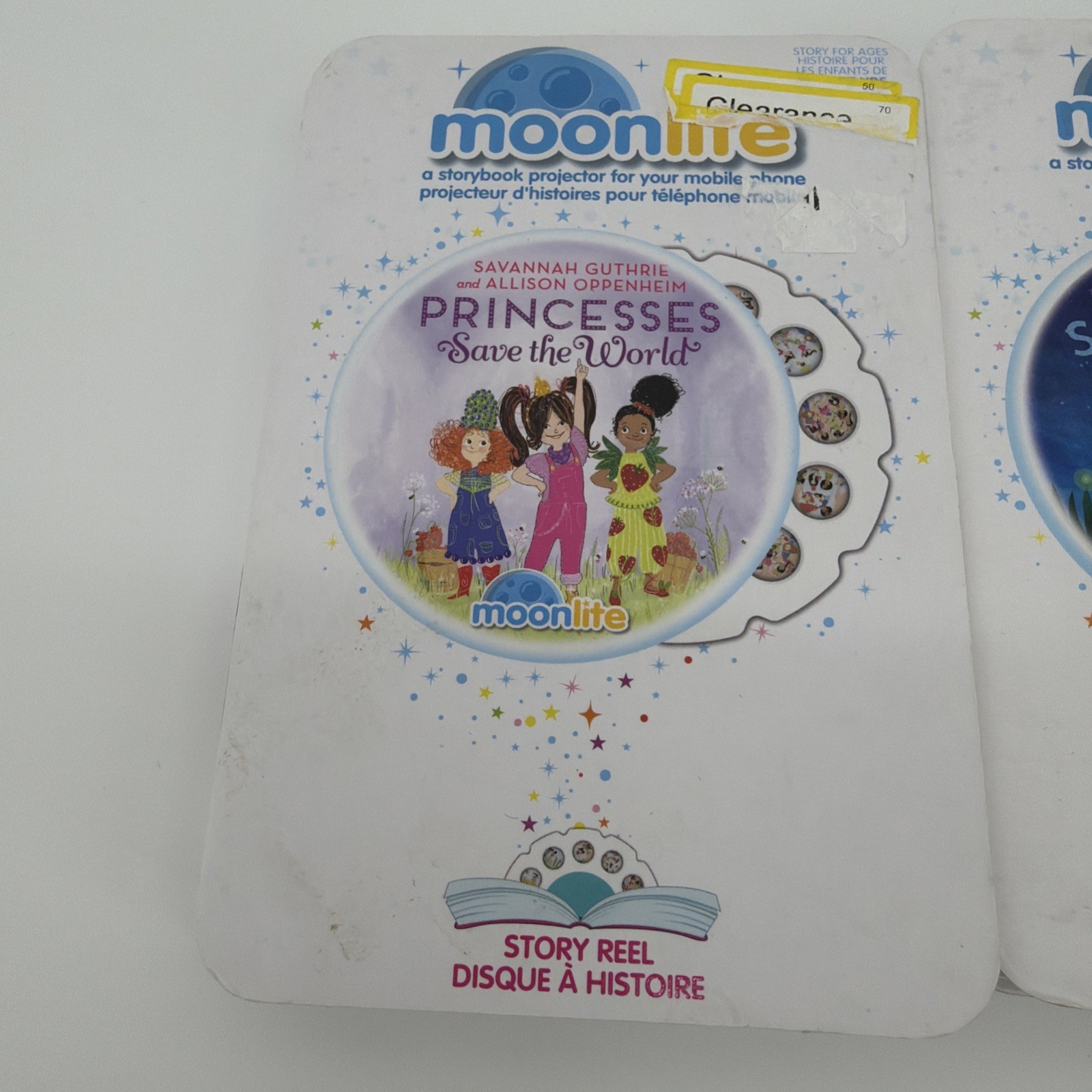 Moonlite Set Of 3 Story Reels For Mobile Storybook Projector Ages 3-7