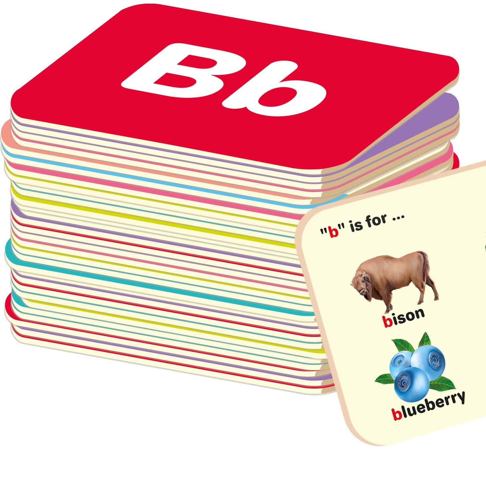 ABC Learning Flash Cards for Toddlers 1-3 Years – 120 Flashcards for 2-4 in a…