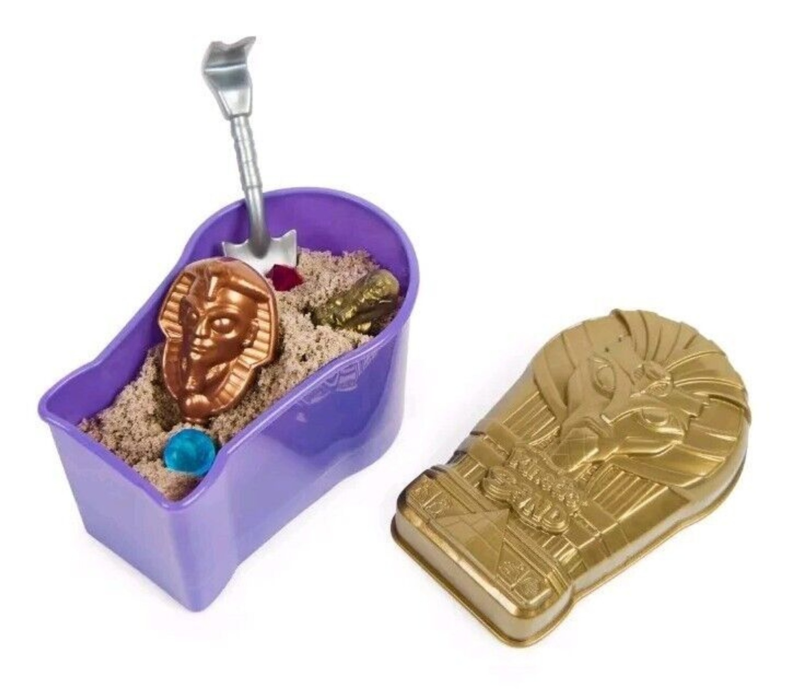 Kinetic Sand, Mummy Tomb with 6oz Brown Play Sand