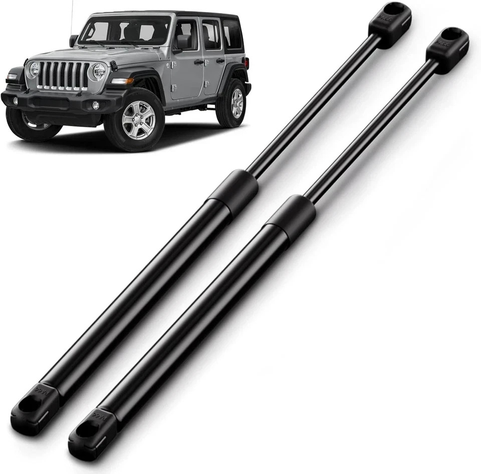 Rear Window Struts for Jeep Wrangler 2018-2025, Back Glass Replacement Shocks .