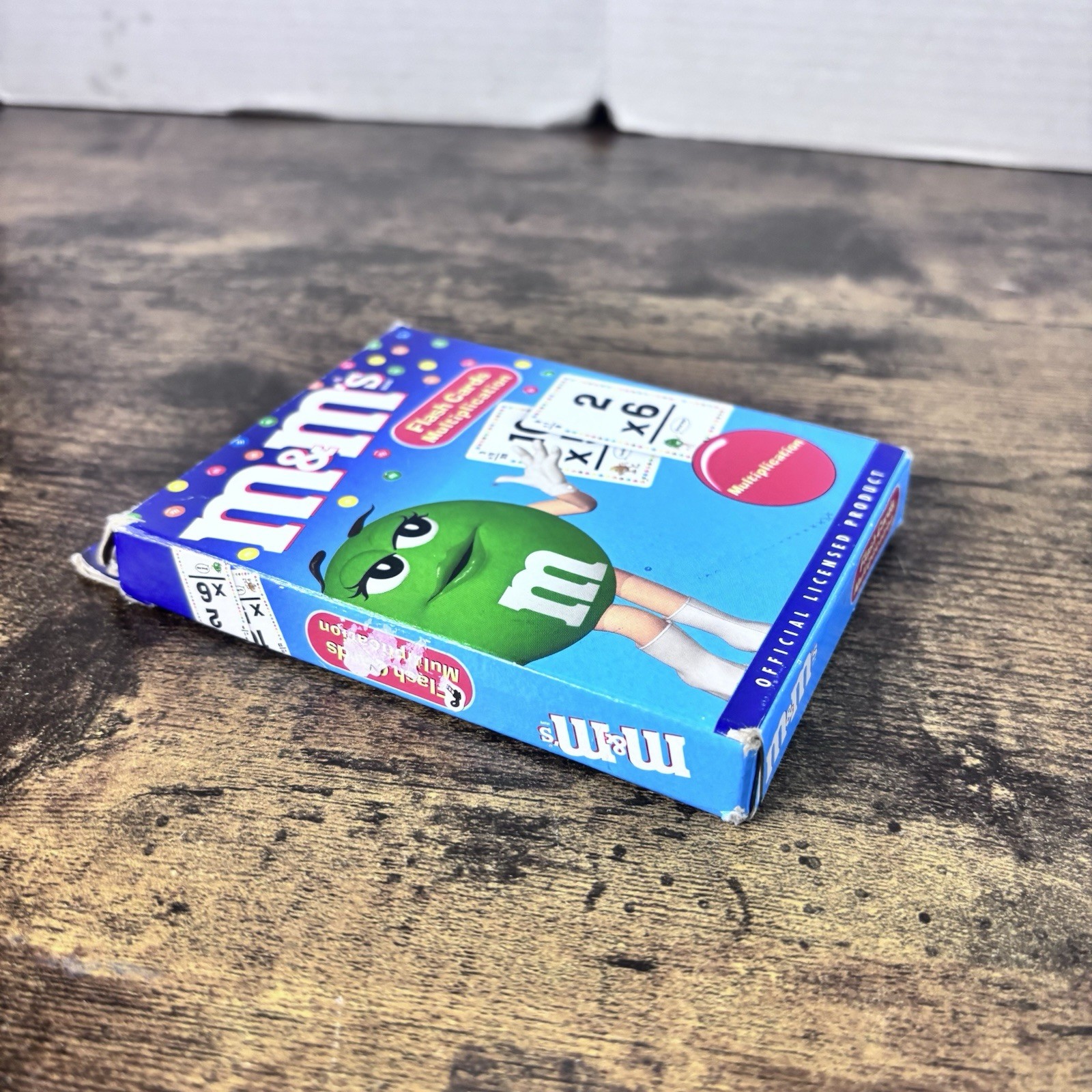 M&Ms MULTIPLICATION FLASH CARDS, FUN WITH YOUR FAVORITE M&M GUYS LEARNING