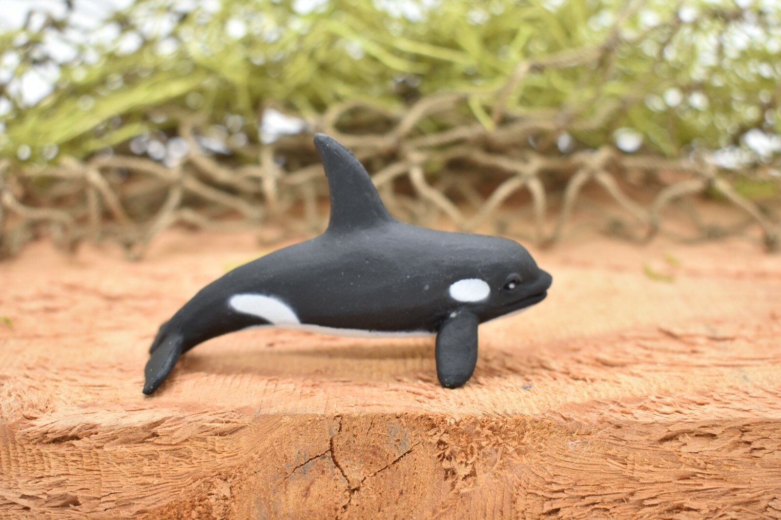 Killer Whale Plastic Replica 3Long ~ F3907-B9