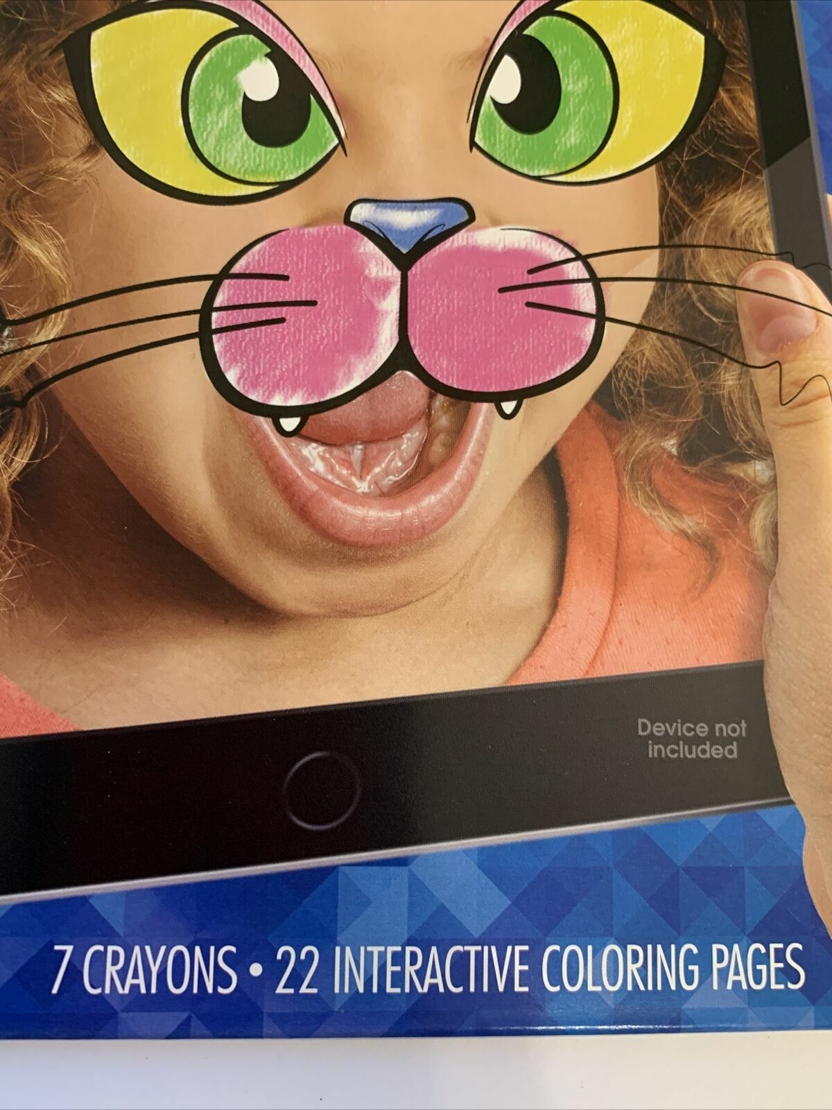 Crayola Funny Faces CREATE 250 VIRTUAL MASKS 22 Interactive Coloring Pages ZaZOO