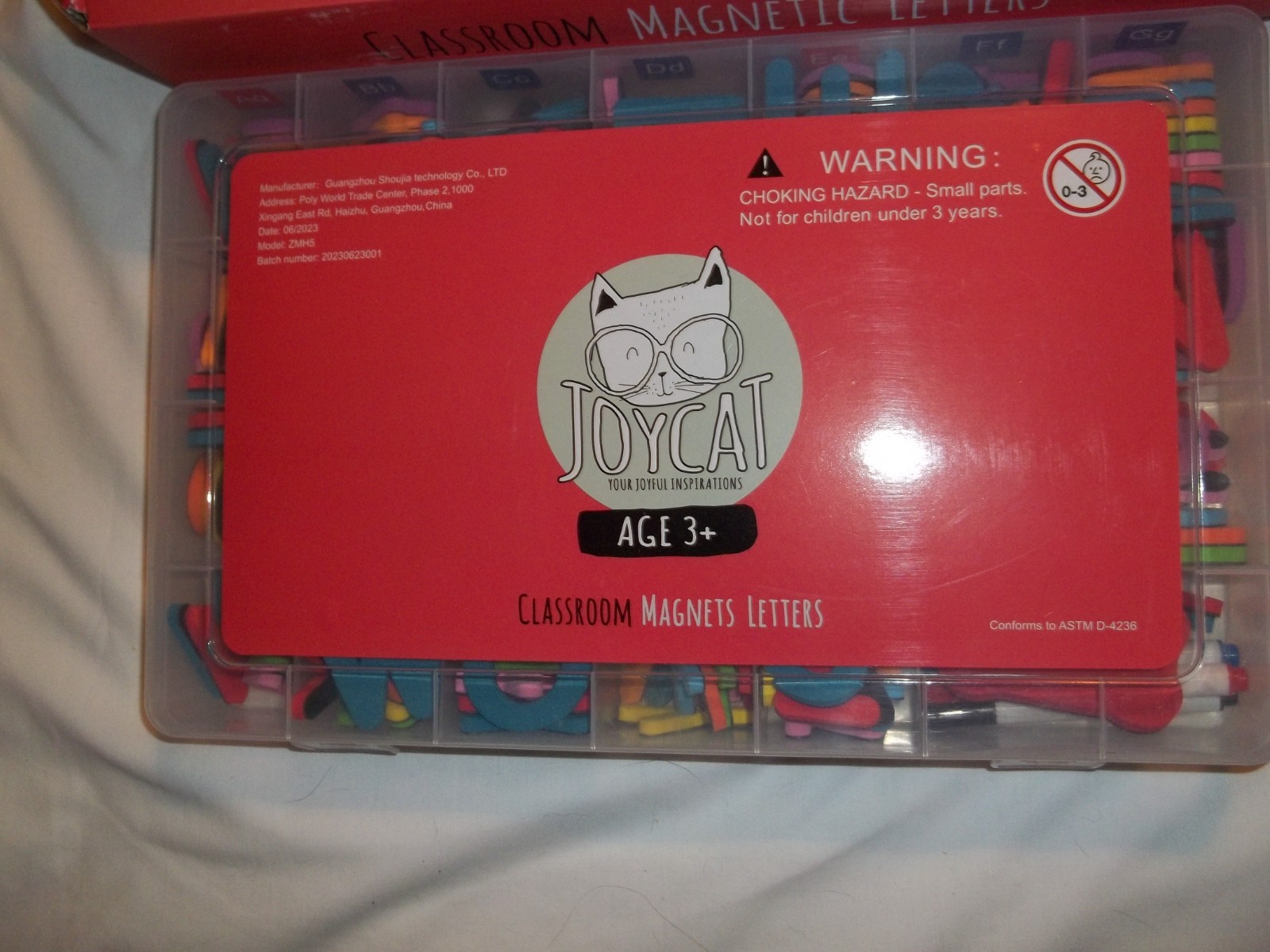 GameNote Magnetic Letters Storage box Classroom Set in box Joyful Inspirations