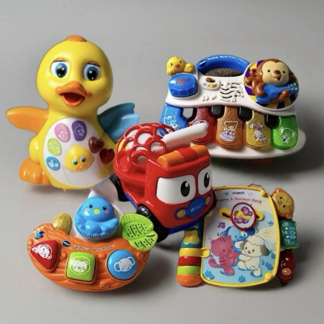 Vtech Toys Oball Music Singing Duck Developmental Interactive Lot *See Video