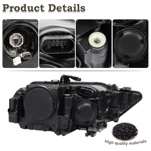 13-16 Audi A4 S4 HID/Xenon Non-AFS Projector Headlight Left Driver AU2502181