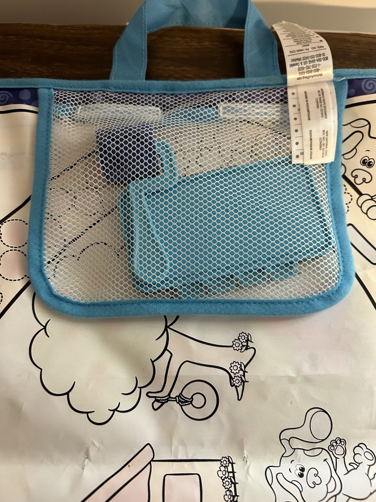 BLUE’S CLUES & YOU WATER WOW ACTIVITY MAT Creative Toy With Accessories 28”x19”