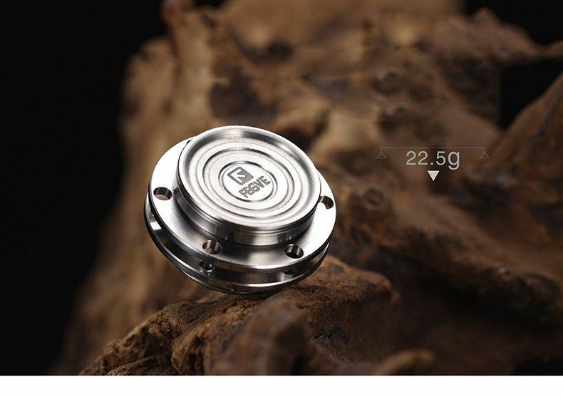FEGVE Diy Fidget Hand Spinner Triangle Matte Brass/Copper Finger Toy EDC