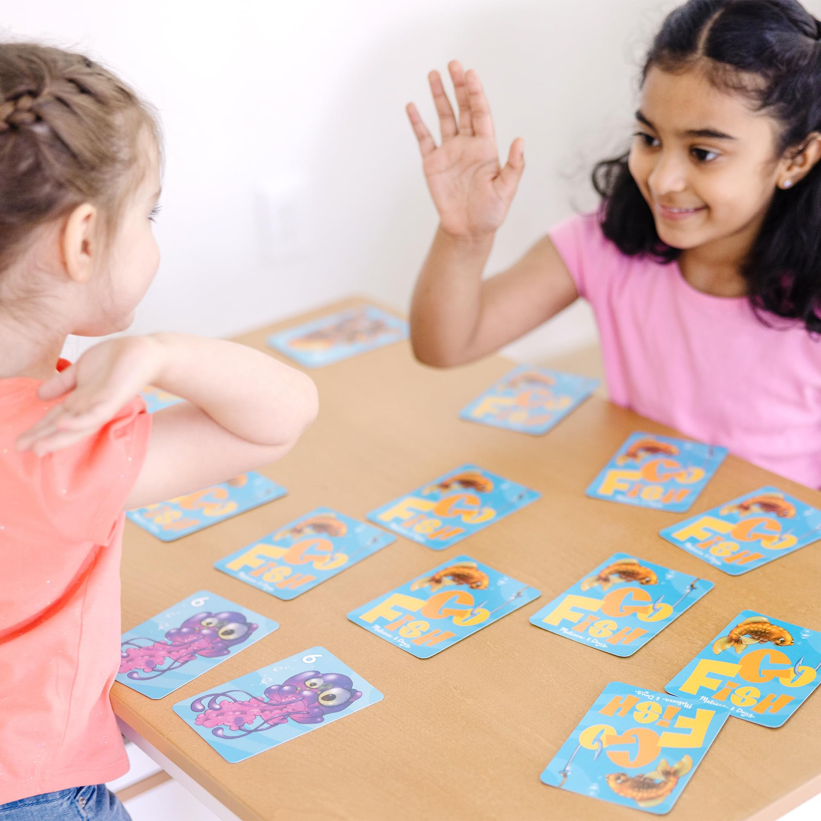 Melissa and Doug Animal Card Game Set Old Maid Go Fish Rummy for Kids 3+