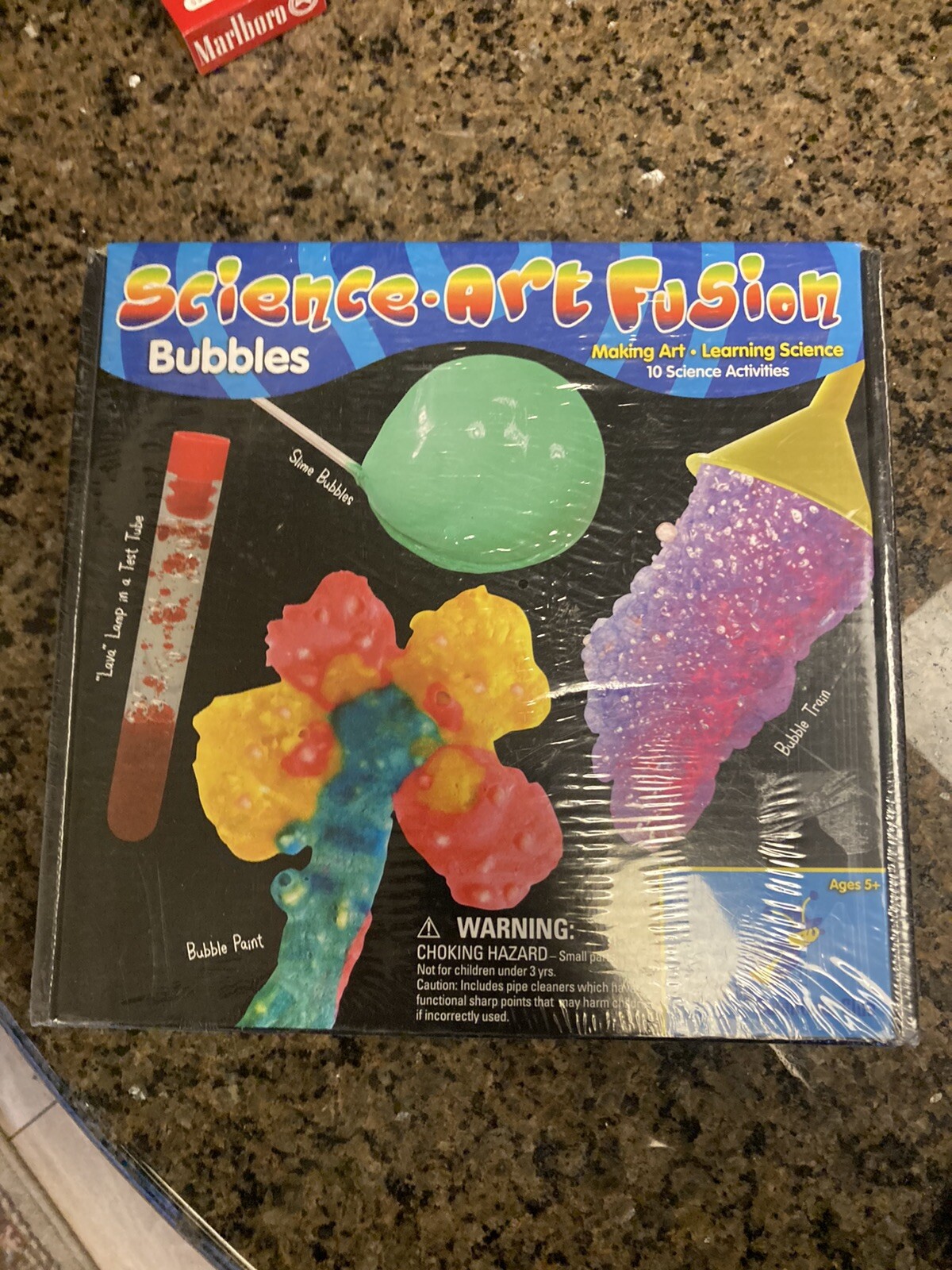 Young Scientists Club Science-Art Fusion BUBBLES Kit New Sealed Ages 5+