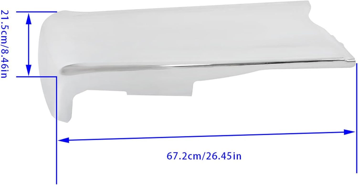 21-23 Ford F150 Rear Bumper End Chrome Left Driver FO1102399DSC FO1102399C w/o