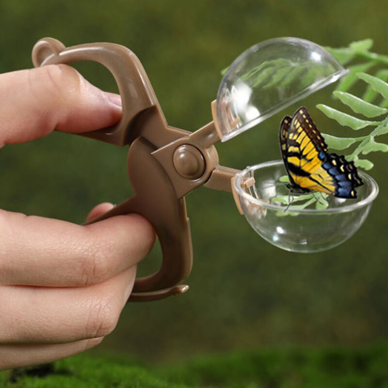 Bug Viewer Insect Box Double Magnifier Observer Kit Insect Catcher Cage Nature.