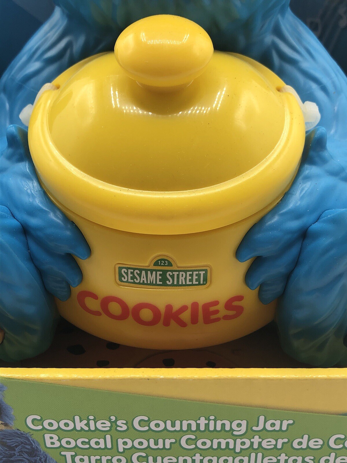 Sesame Street Cookie Monster’s Counting Jar Activity Toy +2 Yrs 12 pieces ￼3AAA