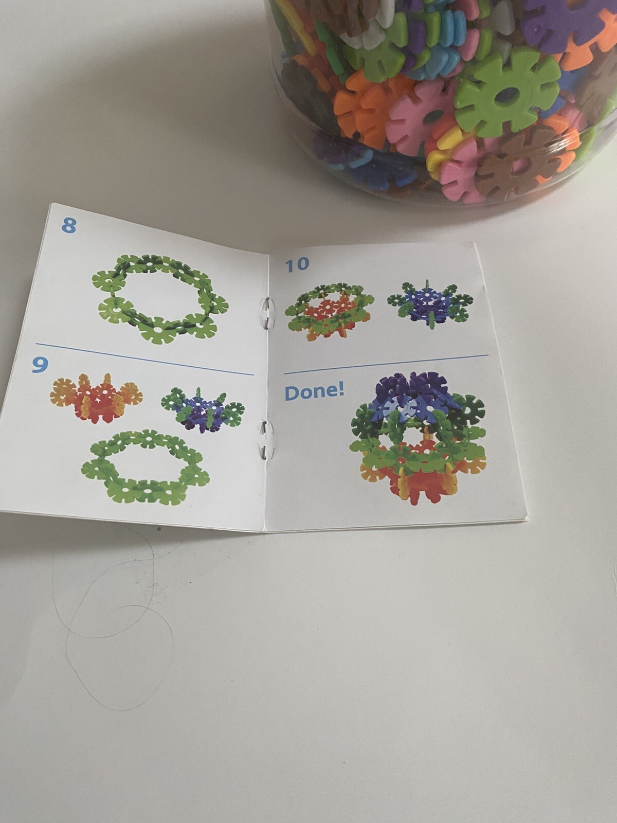 VIAHART Brain Flakes Ages 5+ Interlocking Plastic Discs Creative Building STEM