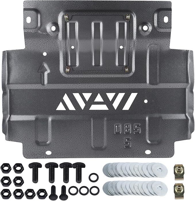 Engine Splash Guard Shield Compatible with 2018-2022 Ford F-150 Black Lower