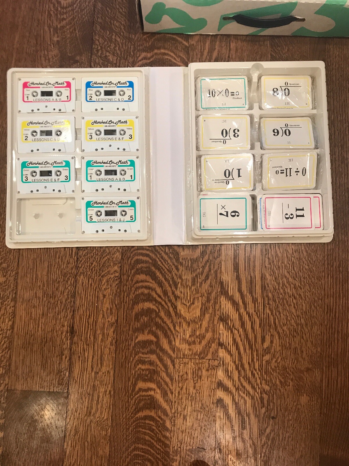 Hooked on Math Gateway Educational Products Cassette Tapes Books 1988 Homeschool