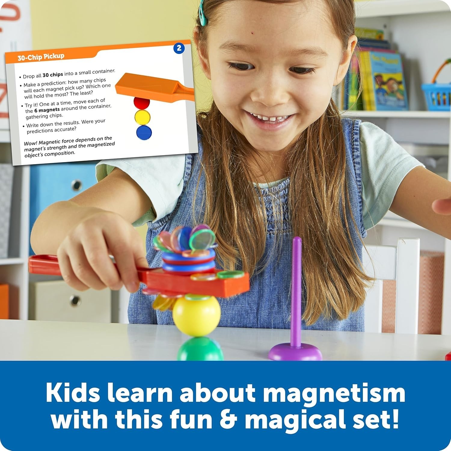 STEM Explorers Magnet Movers – Science For Kids Sensory Bin, Critical Thinkin…