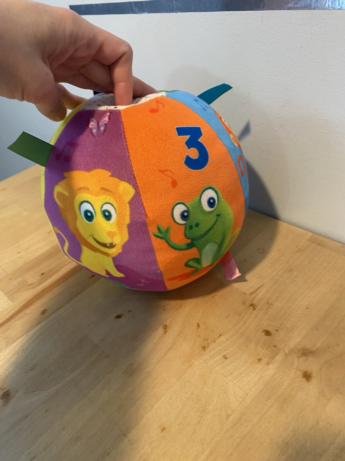 Move2Play Multicolored Ball Infant Toy Monkey Works