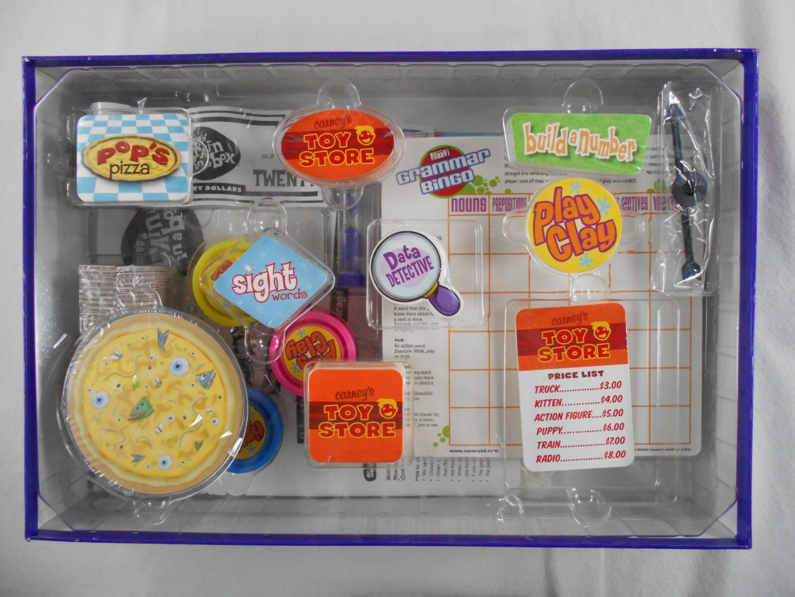 Carney’s BRAIN IN A BOX Grade 3 Educational Fun Homeschool Classroom