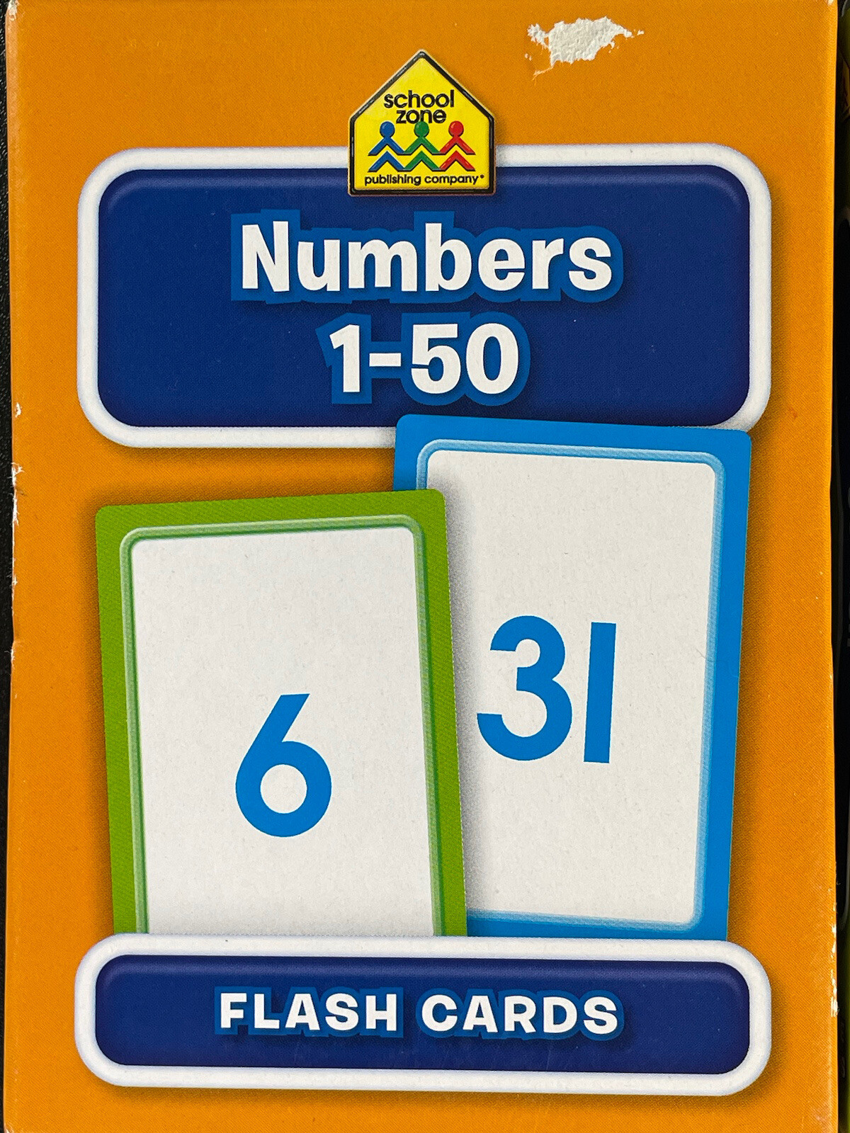 School Zone Flash Cards 6 Set Alphabet Letters Numbers Lot Ages 3 And Up Teacher