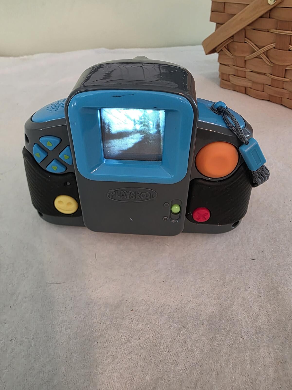 Playskool ShowCam 2-in-1 Digital Camera Projector A5268 Blue Gray Tested Works