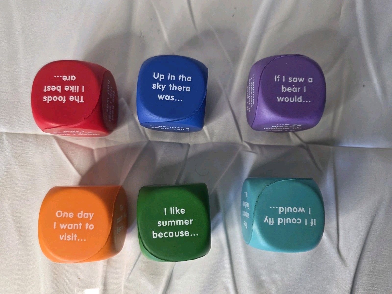 Learning Resources Conversation Cubes Educational Dice Set Classroom Counseling