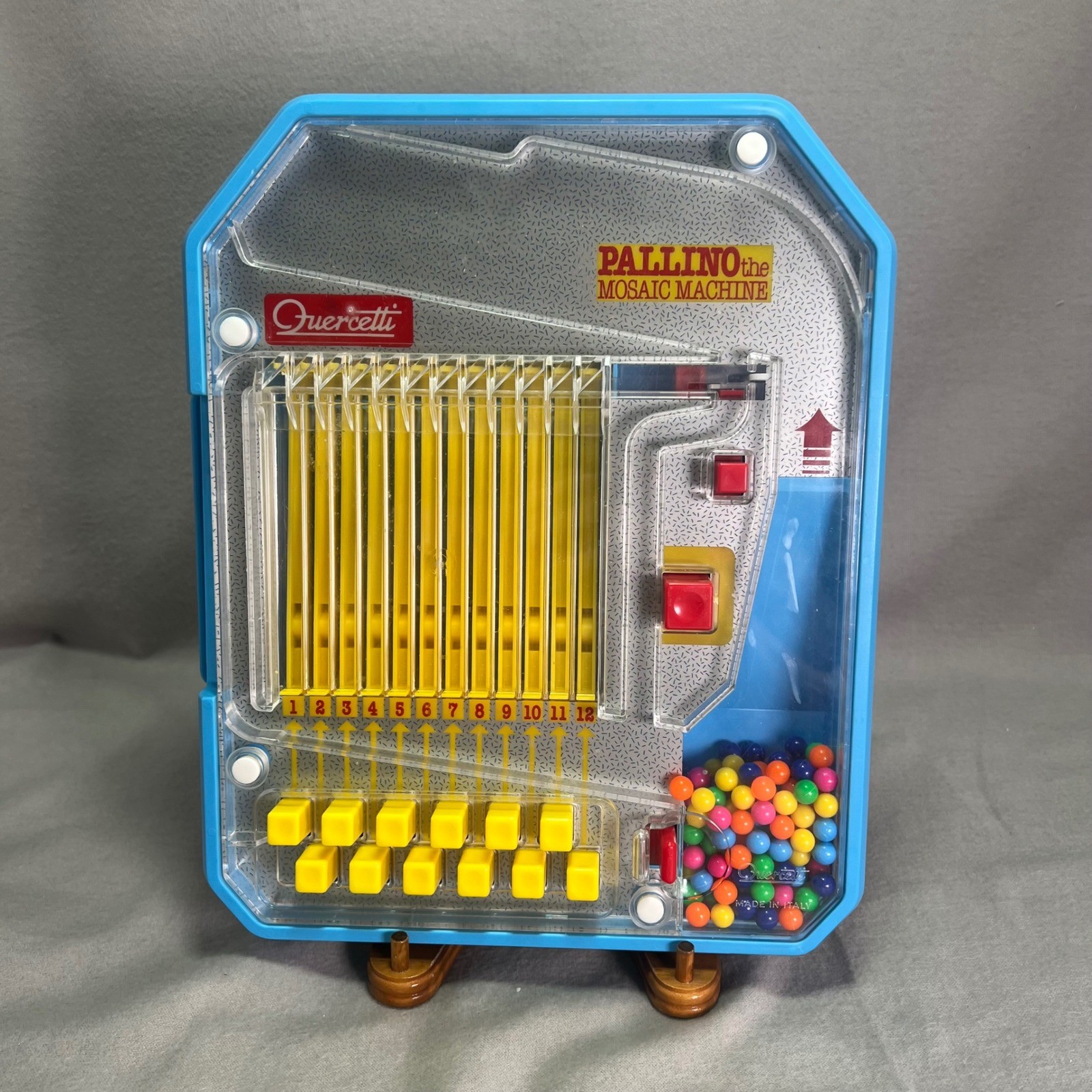 Vintage 1993 Pallino The Mosaic Machine Quercetti Creative Activity Game Toy EUC