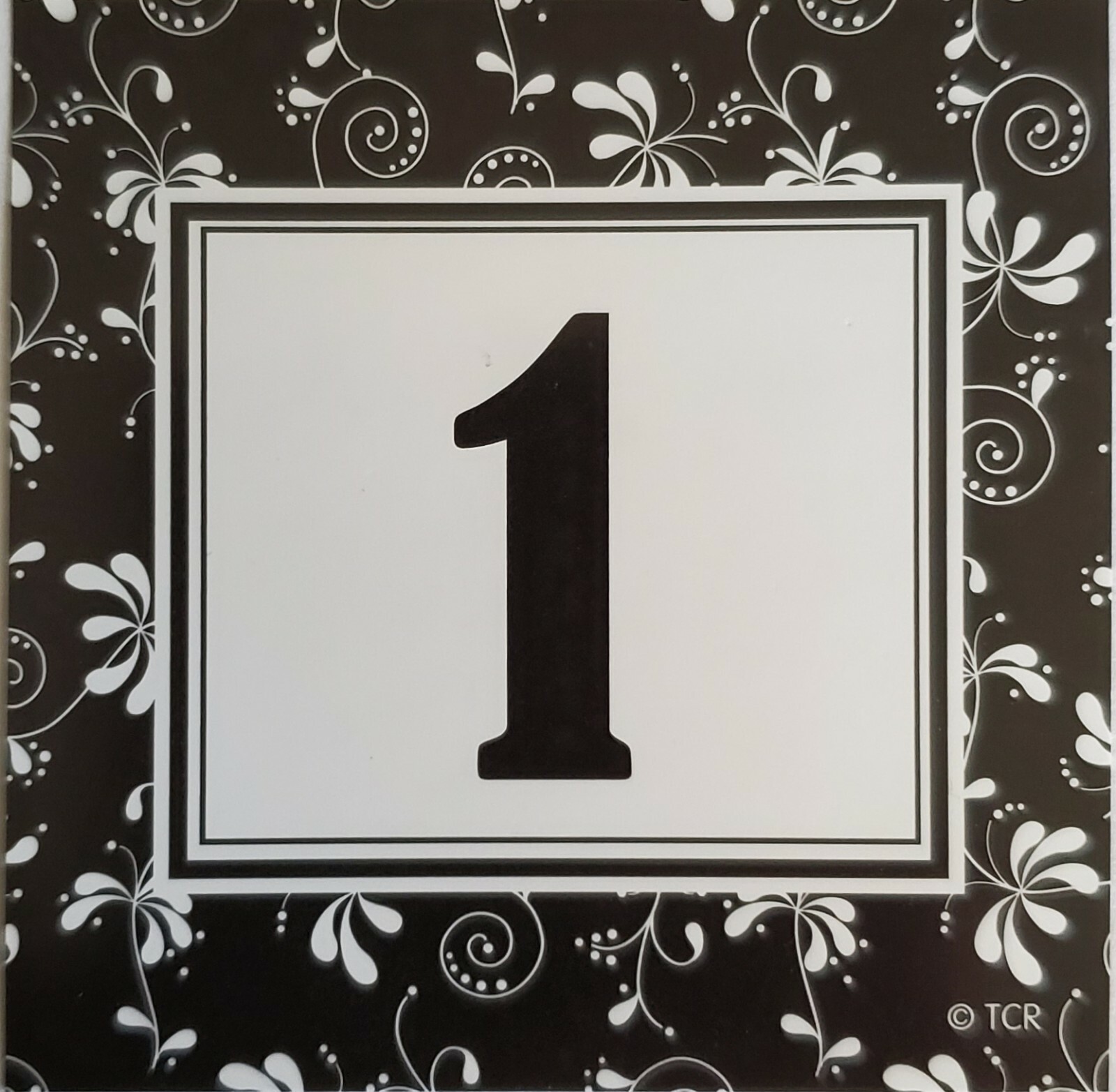 Teacher Created Resources Black-boardered Eclectic-Design Double-Sided Calendar