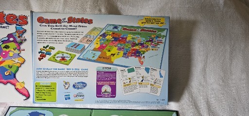 Game of the States Sell the Most from Coast to Coast 2-4 players 8+ Educational