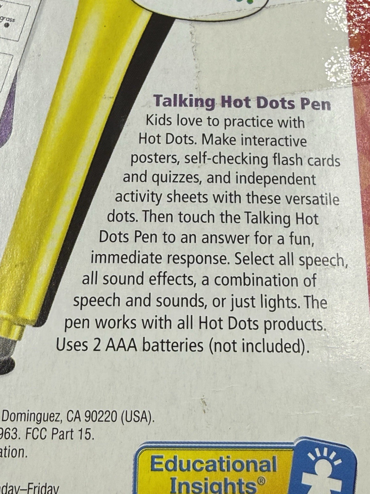 VTG Hot Dots The Talking Pen Posters Flash Cards Stickers 2006 Make Your Own Set