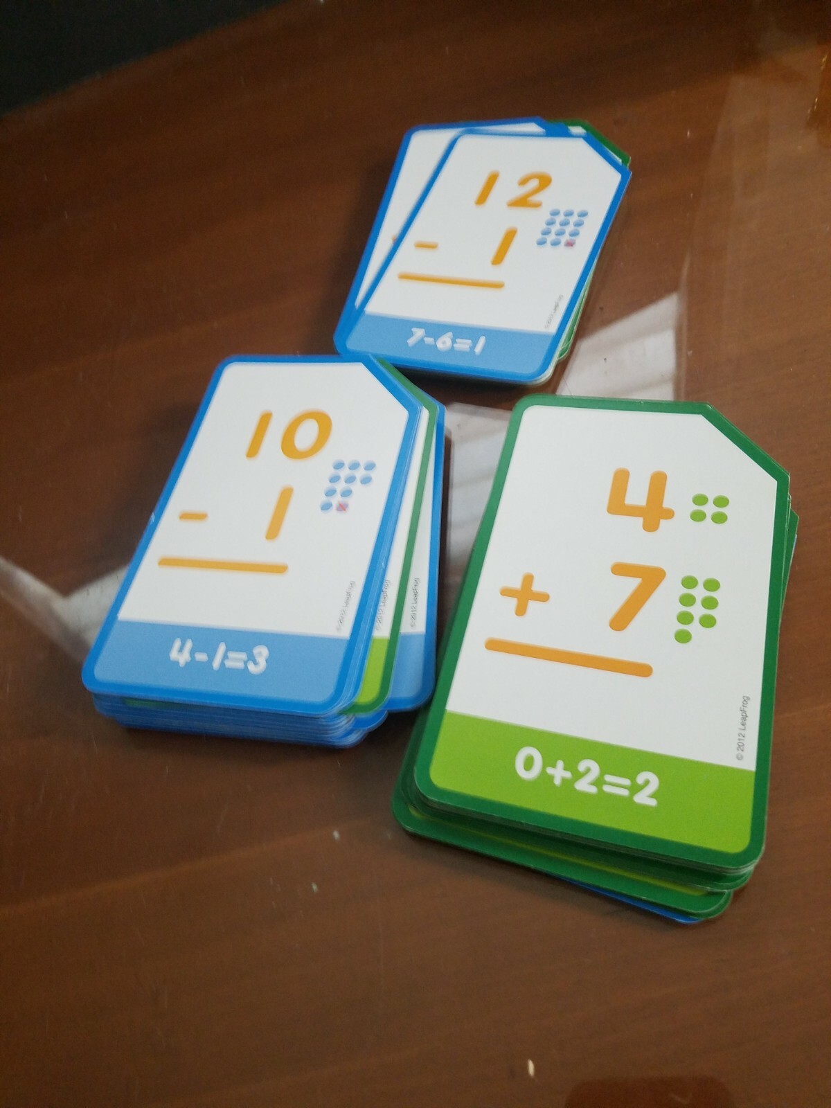 LeapFrog Subtraction Flash Cards for Grades K-1