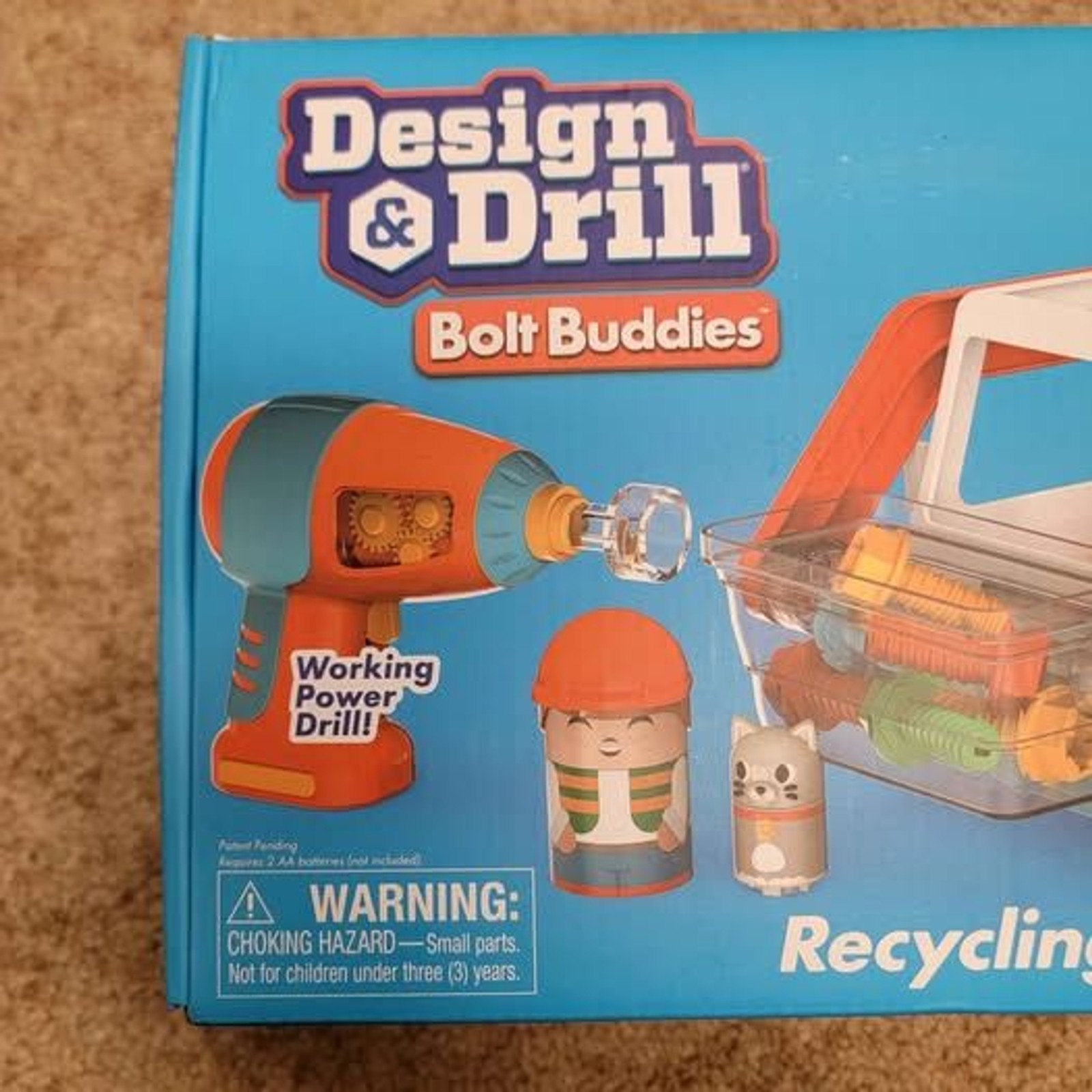 Recycling Truck building toy – Bolt Buddies