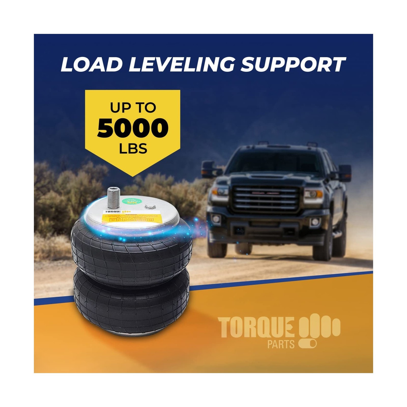 TORQUE Bag Suspension Kit for 2019-2026 Silverado …