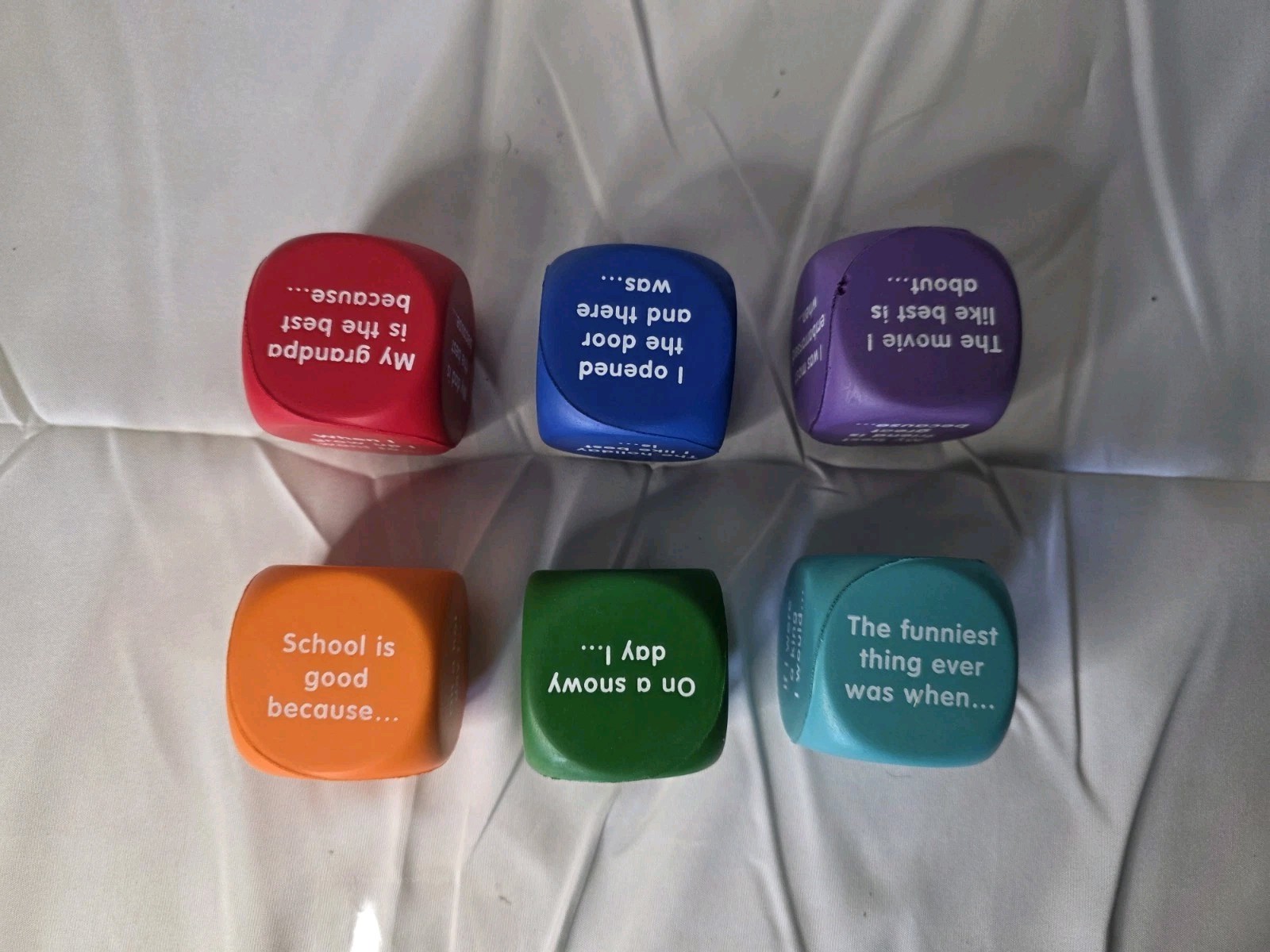 Learning Resources Conversation Cubes Educational Dice Set Classroom Counseling